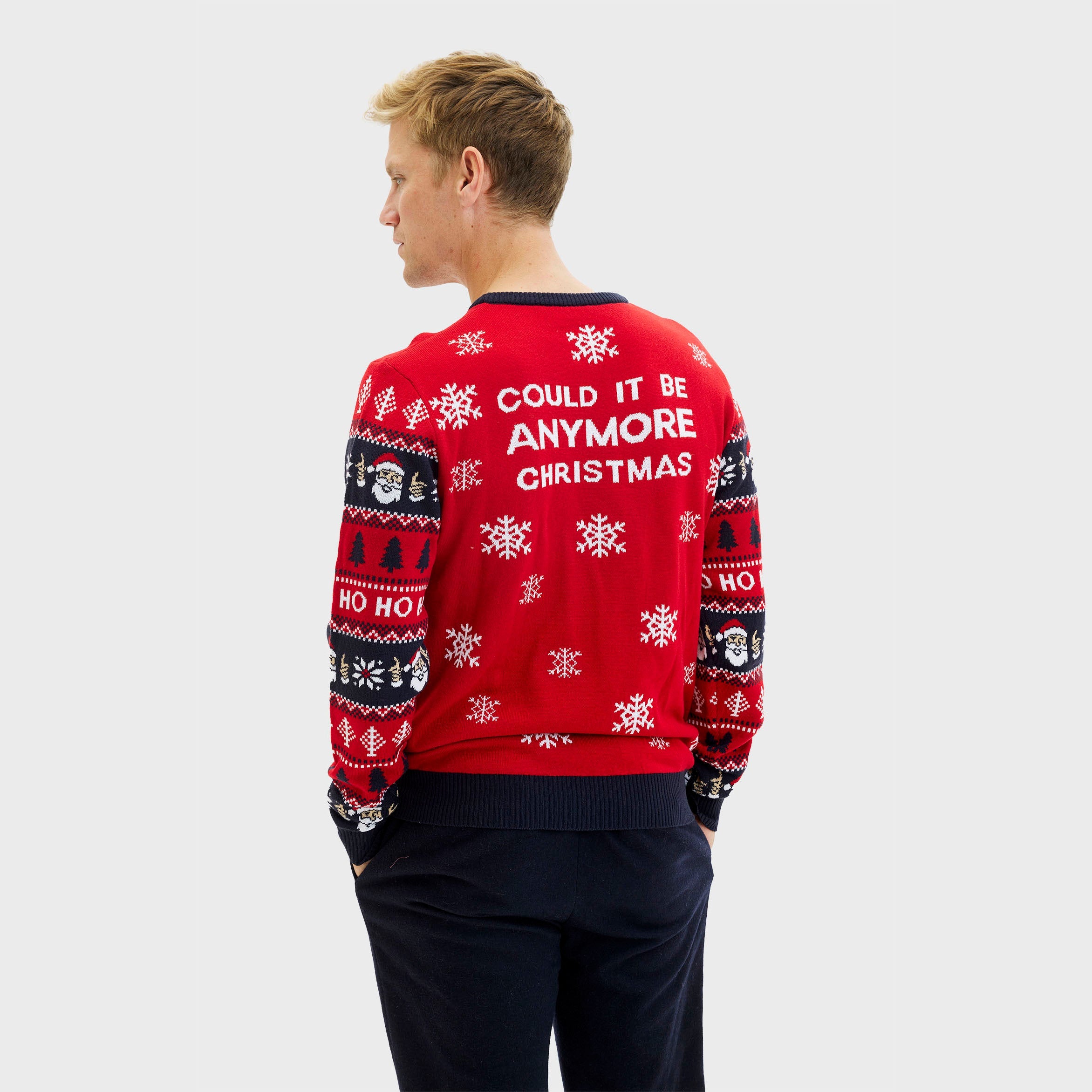 Ho ho how you doin' Weihnachtspullover - Herren